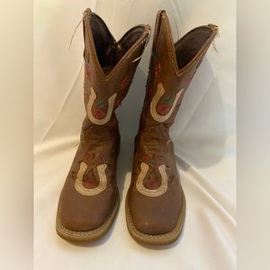 Roper cowboy boots size 11 toddler